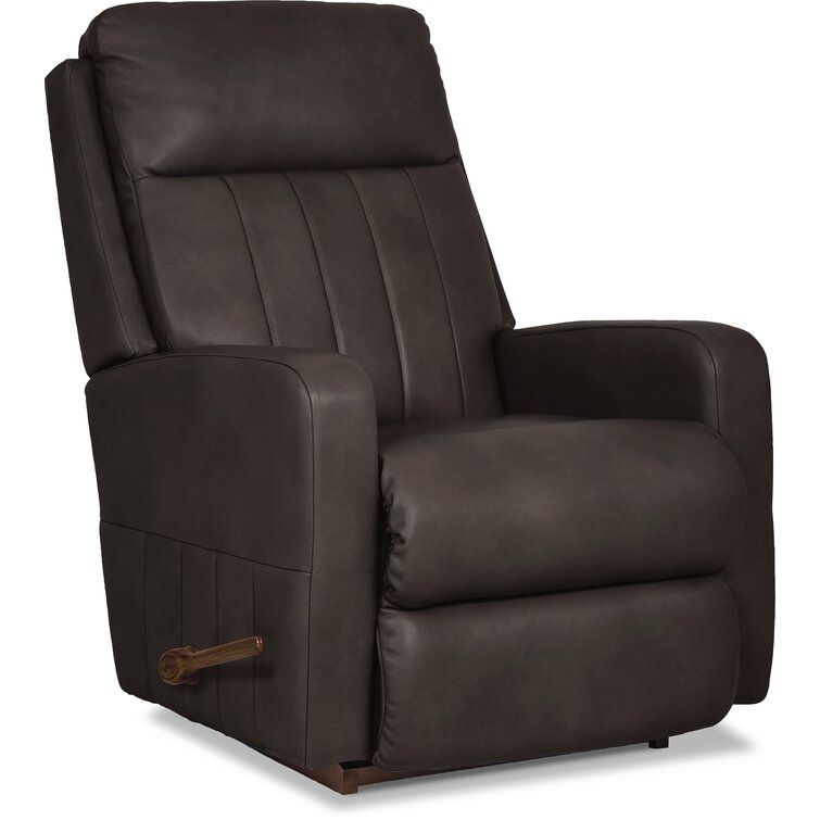 Finley Leather Match Rocking Recliner